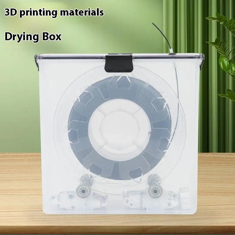 Professional 3D Printing Set: DIY Tools, Real-Time Monitored Filament Dryer Box, and Storage Holder